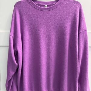 ALO Yoga Purple Sweatshirt